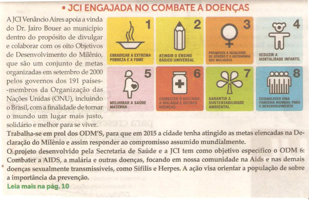 Objetivos do milênio
