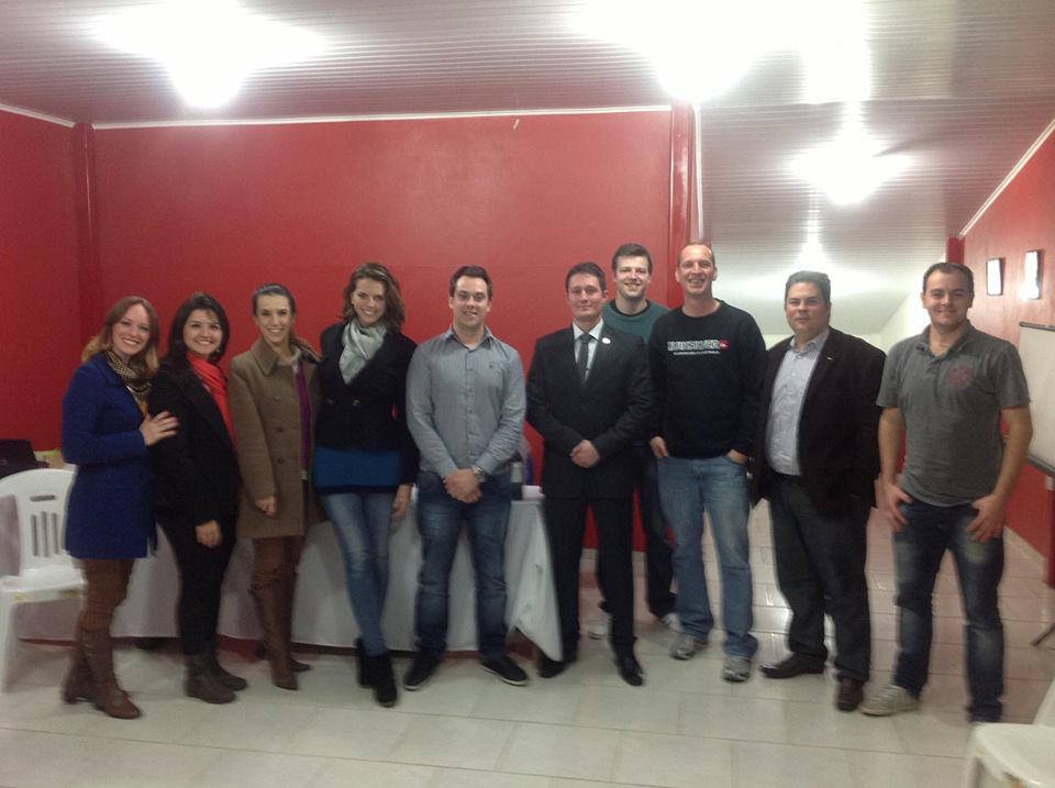 Palestra co o Delegado Felipe Cano